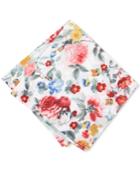 Bar Iii Men's Botanical Floral Pocket Square, Created For Macy's