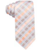 Alfani Mens Orange Slim Tie, Only At Macy's