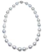 Baroque Cultured South Sea Pearl (11-14mm) 17 - 18 Collar Necklace