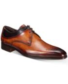 Massimo Emporito Men's Multi-seam Colorblocked Leather Oxfords, Created For Macy's Men's Shoes