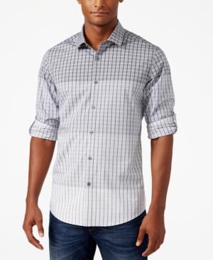 Alfani Men's Plaid Shirt, Only At Macy's