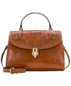 Patricia Nash Laser Cut Stintino Vintage Satchel