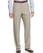 Sean John Tan Patterned Classic Fit Dress Pants