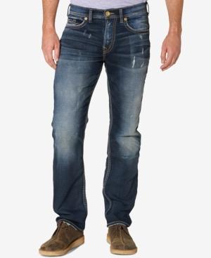 Silver Jeans Co. Men's Grayson Easy-straight Fit Stretch Jeans