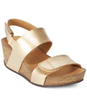 Clarks Collection Women's Auriel Fin Sandals Women's Shoes