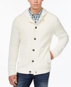 Tasso Elba Hooded Sweater Jacket, Only At Macy's
