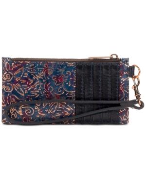 Patricia Nash Almeria Printed Leather Wristlet