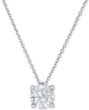 Diamond Pendant Necklace (1 Ct. T.w.) In 14k Gold Or White Gold