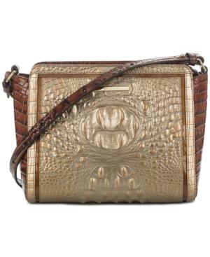 Brahmin Carrie Rose Gold Provence Small Crossbody