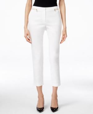Calvin Klein Cropped Straight-leg Pants