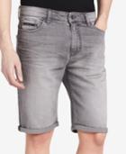 Calvin Klein Jeans Men's Smoked Grey Slim Denim Shorts