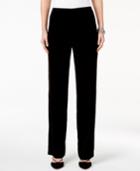 Alfani Petite Velvet Pull-on Pants, Only At Macy's