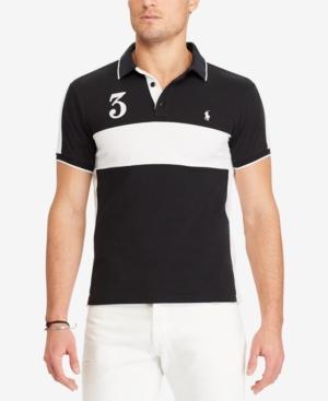 Polo Ralph Lauren Men's Custom Slim Fit Cotton Mesh Polo