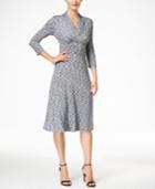 Style & Co. Printed A-line Dress, Only At Macy's