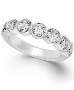 Diamond Bezel Set Anniversary Band (2 Ct. T.w.) In 14k White Gold