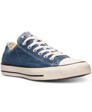 Converse Men's Chuck Taylor Ox Denim Casual Sneakers From Finish Line