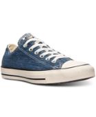Converse Men's Chuck Taylor Ox Denim Casual Sneakers From Finish Line