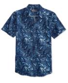 American Rag Men's Botanical-print Cotton Shirt, Only At Macy's