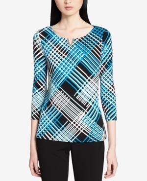 Calvin Klein Printed Hardware Top