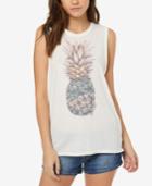 O'neill Juniors' Cotton Pineapple Graphic-print T-shirt