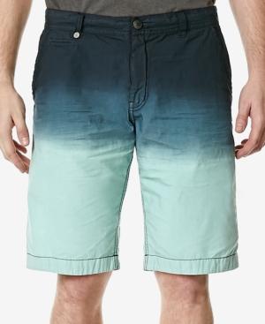 Buffalo David Bitton Men's Havlit Dip-dye Poplin Shorts