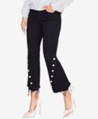 Rachel Rachel Roy Frayed Flare-leg Jeans, Created For Macy's