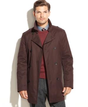 Kenneth Cole New York Coat, Rance Cotton Raincoat