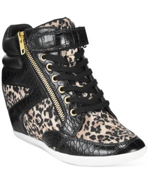 Thalia Sodi Azar High-top Wedge Sneakers, Only At Macy's Women's Shoes