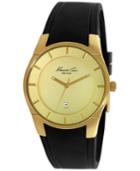 Kenneth Cole New York Men's Black Silicone Strap Watch 42mm 10027722