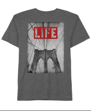 Hybrid Men's Life Brooklyn Graphic-print Cotton T-shirt