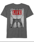 Hybrid Men's Life Brooklyn Graphic-print Cotton T-shirt