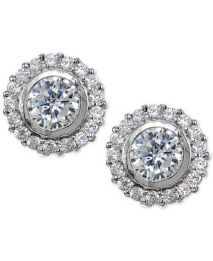 Giani Bernini Cubic Zirconia Halo Stud Earrings, Created For Macy's