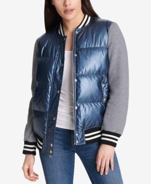 Levi's Quilted Satin Baseball Jacket