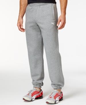 Puma Cuffed Fleece Drawstring Joggers