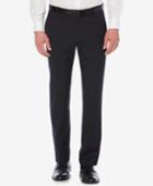 Perry Ellis Men's Classic-fit Textured Flat-front Pants