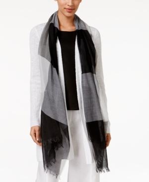 Eileen Fisher Colorblocked Scarf