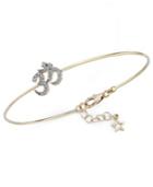 Yellora Diamond Bracelet, Yellora Diamond Om Bracelet (1/6 Ct. T.w.)