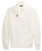 Sean John Men's Shawl-collar Sweater