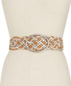 Inc International Concepts Metallic Woven Belt, Only At Macy's