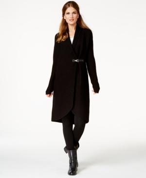 One A Buckled Sweater Coat