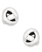 Kate Spade New York Silver-tone Knot Stud Earrings