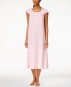 Charter Club Cap-sleeve Printed Nightgown, Only At Macy's