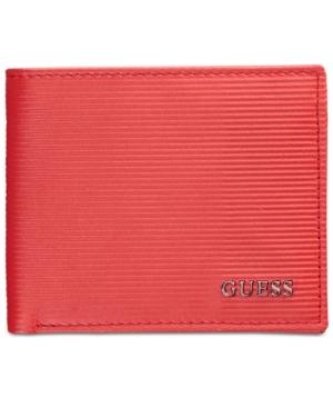 Guess Men's Orlando Leather Double Billfold Wallet