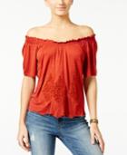 American Rag Lace Peasant Top, Only At Macy's