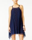 American Rag Lace Handkerchief-hem Trapeze Dress, Only At Macy's