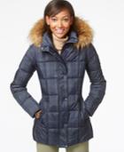 Tommy Hilfiger Faux-fur-trim Quilted Puffer Coat