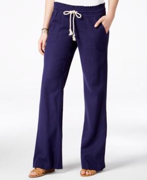 Roxy Juniors' Oceanside Drawstring-waist Soft Pants, Only At Macy's