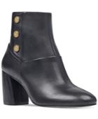 Nine West Kirtley Block-heel Booties Women's Shoes
