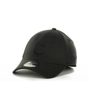 New Era Chicago Cubs Black And White 39thirty Cap