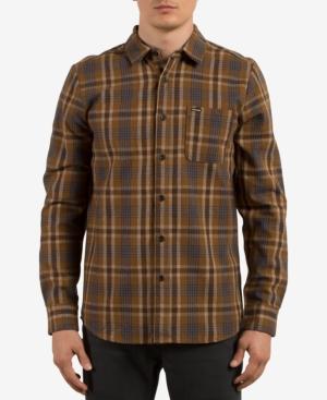 Volcom Men's Marcos Plaid Pocket Shirt